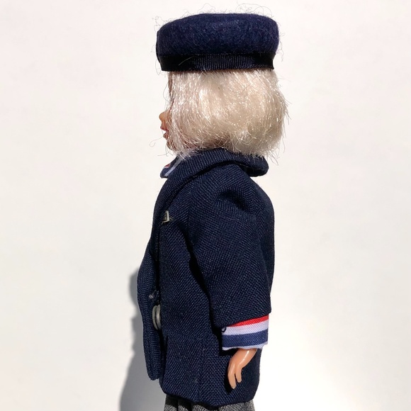 British Airways Air Stewardess Doll by Rexard Vintage Boxed Collectable Uniform - Picture 10 of 16